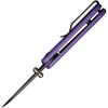 Civivi Baby Banter Purple G10 Linerlock - Stonewash Nitro V