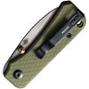Civivi Baby Banter Green G10 Linerlock - Stonewash Nitro V