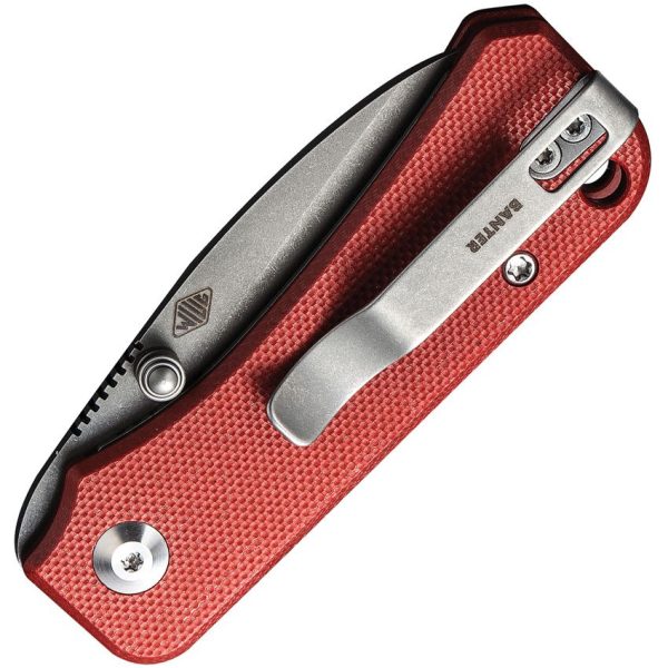 CIVC19068S6_add_01.jpg Civivi Baby Banter Burgundy G10 Linerlock - Stonewash Nitro V