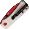 Civivi Baby Banter Red-Blade Ivory G10 Linerlock - Nitro V