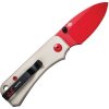 Civivi Baby Banter Red-Blade Ivory G10 Linerlock - Nitro V