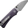Civivi Baby Banter Wharncliffe Purple Canvas Micarta