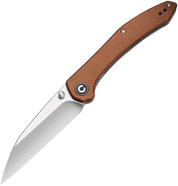 Civivi Hadros Linerlock Brown Micarta 10Cr15CoMoV
