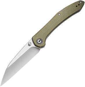 CIVC200043.jpg Civivi Hadros Linerlock Olive Micarta 10Cr15CoMoV
