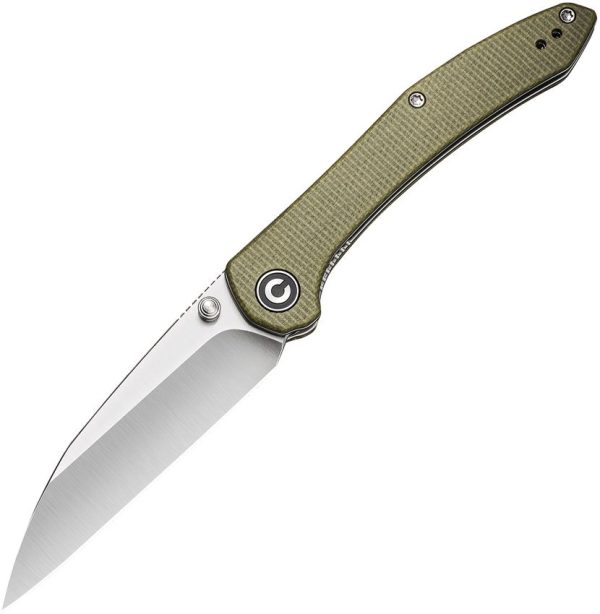 Civivi Hadros Linerlock Olive Micarta 10Cr15CoMoV