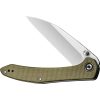 Civivi Hadros Linerlock Olive Micarta 10Cr15CoMoV