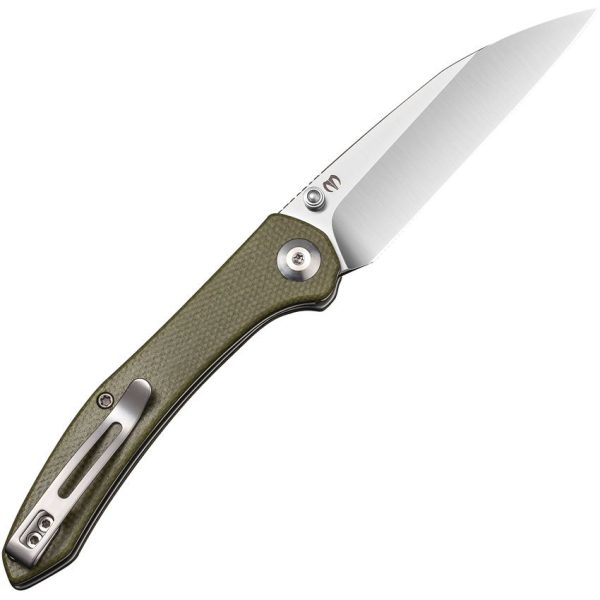 Civivi Hadros Linerlock Olive Micarta 10Cr15CoMoV