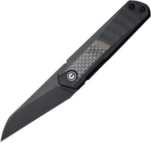 Civivi Ki-V Plus Carbon Fiber Inlay Black G10