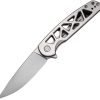 Civivi Perf Framelock Gray Skeletonized Nitro V