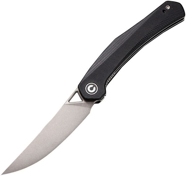 Civivi Lazar Linerlock Black G10 Stonewash Blade
