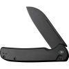 Civivi Chevalier Button Lock Black Stonewash Aluminum