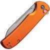 Civivi Chevalier Button Lock Orange Satin Blade