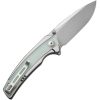 Civivi Teraxe Nitro V Drop Point Bead Blast Jade G10