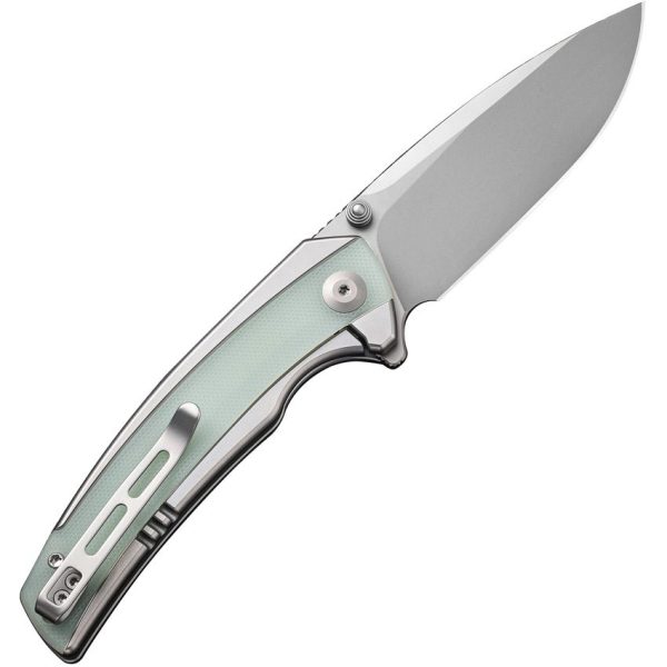 Civivi Teraxe Nitro V Drop Point Bead Blast Jade G10