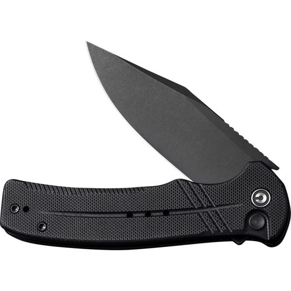 Cogent Button Lock Black