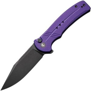 CIVC20038D2.jpg Civivi Cogent Button Lock Purple - G10 Handle