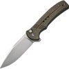 Civivi Cogent Button Lock Green - Micarta Handle