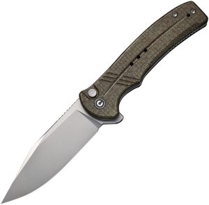 CIVC20038D5.jpg Civivi Cogent Button Lock Green - Micarta Handle