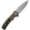 Civivi Cogent Button Lock Green - Micarta Handle