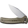 Civivi Cogent Button Lock Green - Micarta Handle