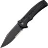 Civivi Cogent Button Lock Serrated - Black G10