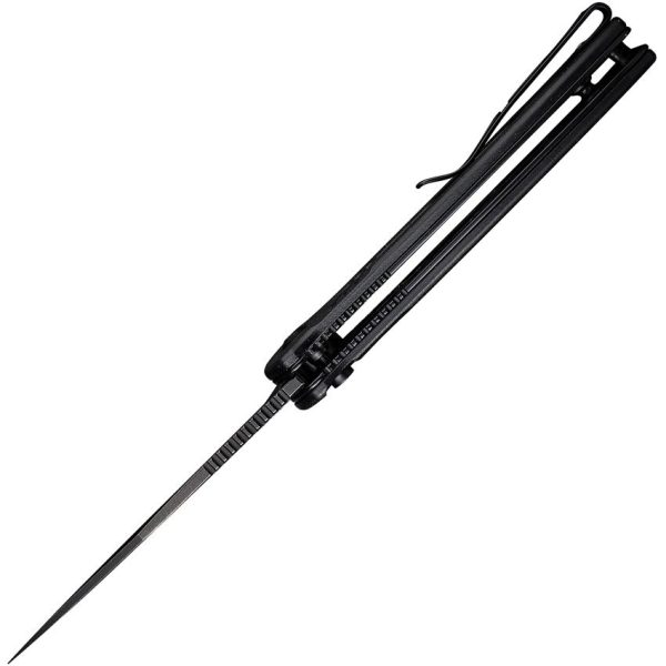 Civivi Cogent Button Lock Serrated - Black G10