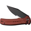 Civivi Cogent Button Lock Burgundy G10
