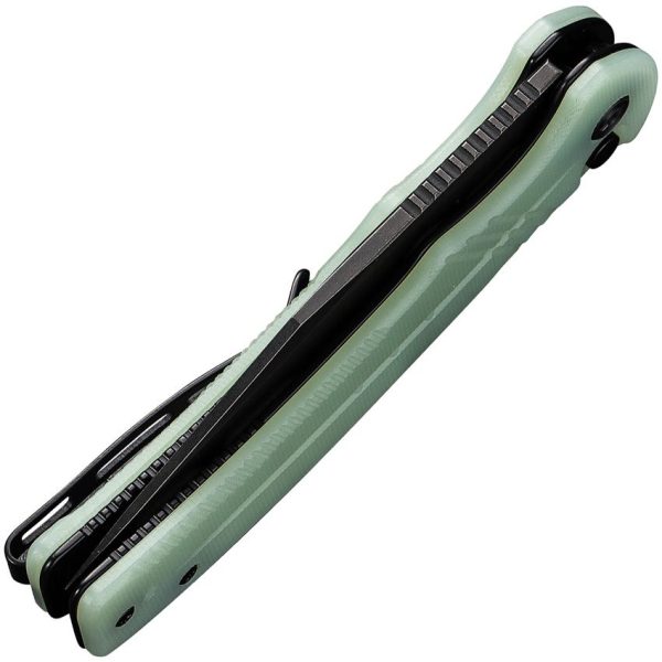 Civivi Cogent Button Lock Jade G10