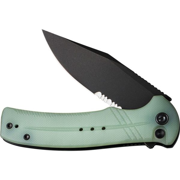 Civivi Cogent Button Lock Jade G10