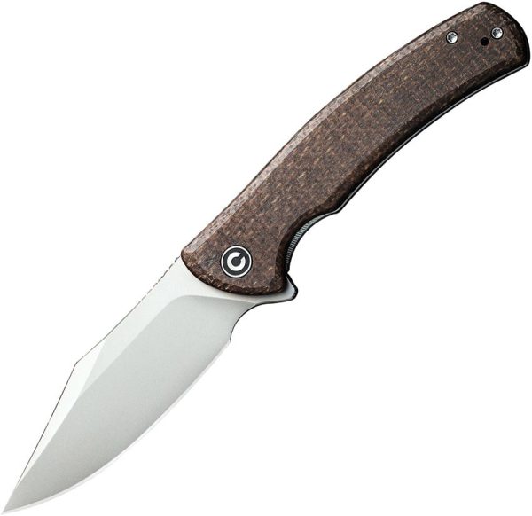 Civivi Sinisys Framelock Brown Micarta