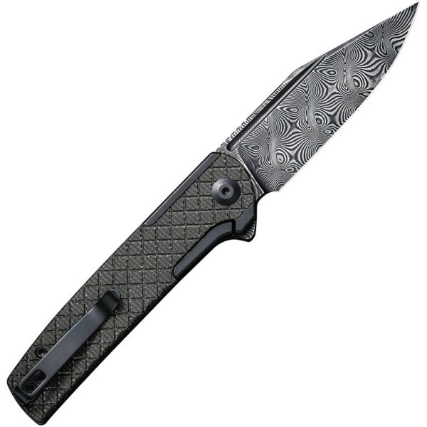 CIVC20041BDS1_add_03.jpg Civivi Cachet Framelock Folding Knife 3.5" Damascus Green