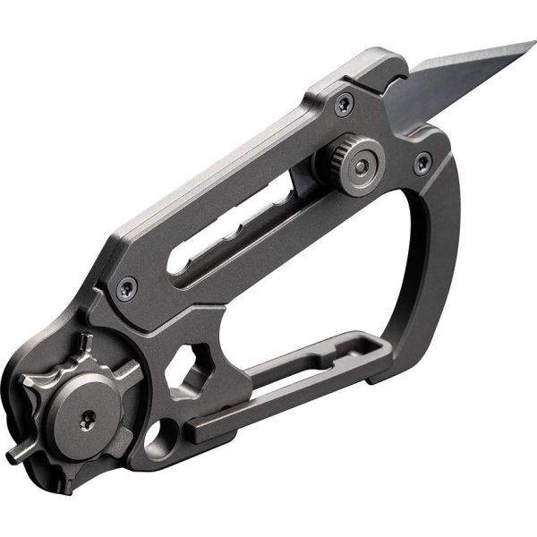 Civivi Polymorph Carabiner Multitool Gray Titanium