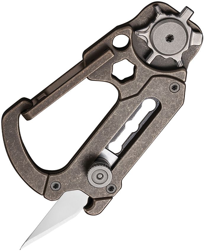 Civivi Polymorph Carabiner Multitool with 3 Replaceable Blades