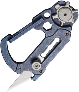 Civivi Polymorph Carabiner Multitool - Blue Titanium