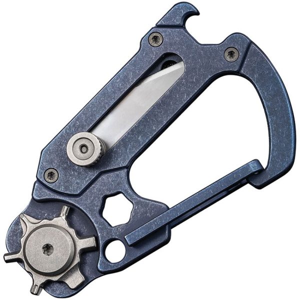 Civivi Polymorph Carabiner Multitool - Blue Titanium