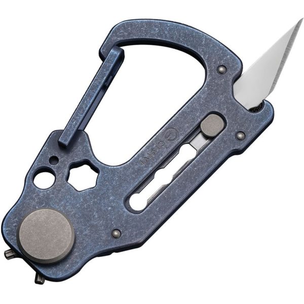 Civivi Polymorph Carabiner Multitool - Blue Titanium