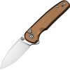 Civivi Mini Shakan Coyote Brown Button Lock - Nitro V