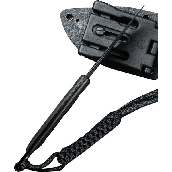 Civivi Midwatch Black Fixed Blade - N690 Clip Point