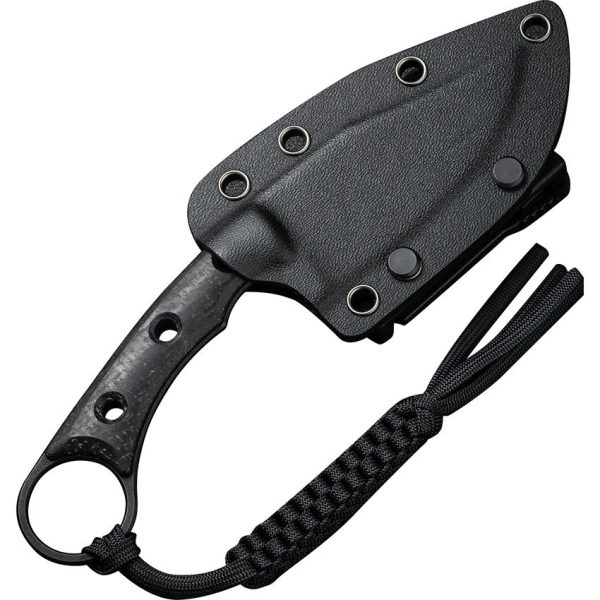 Civivi Midwatch Black Fixed Blade - N690 Clip Point