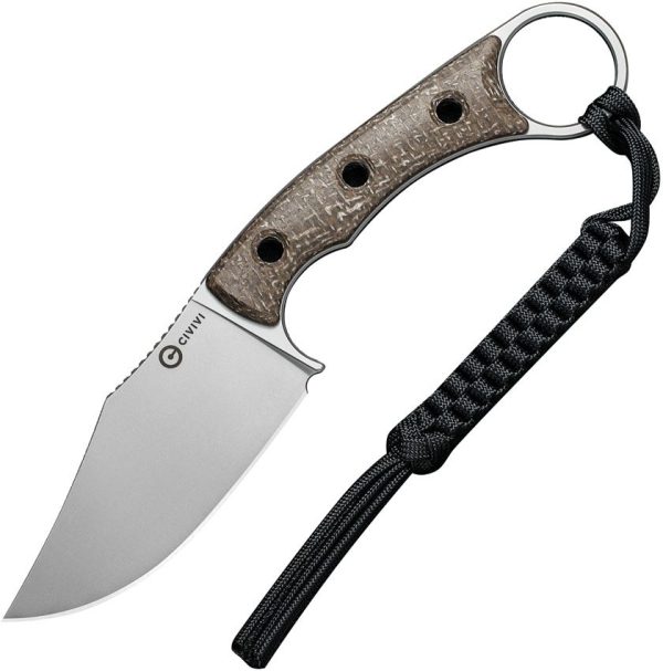 Civivi Midwatch Brown Fixed Blade - N690 Clip Point