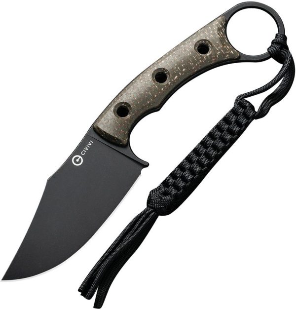 Civivi Midwatch Green Fixed Blade - N690 Clip Point