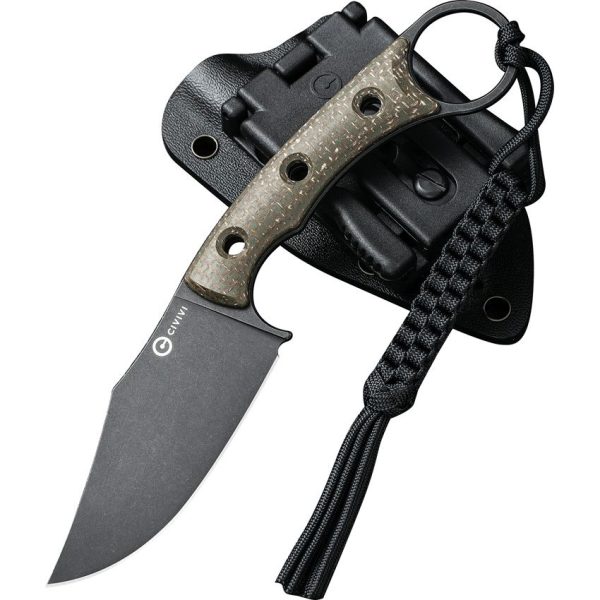 Civivi Midwatch Green Fixed Blade - N690 Clip Point