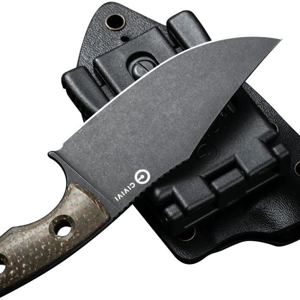 Civivi Midwatch Green Fixed Blade - N690 Clip Point