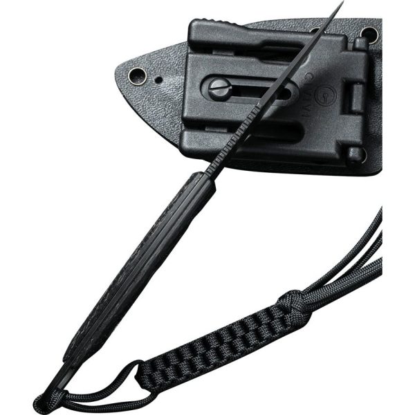 Civivi Midwatch Damascus Fixed Blade - Carbon Fiber