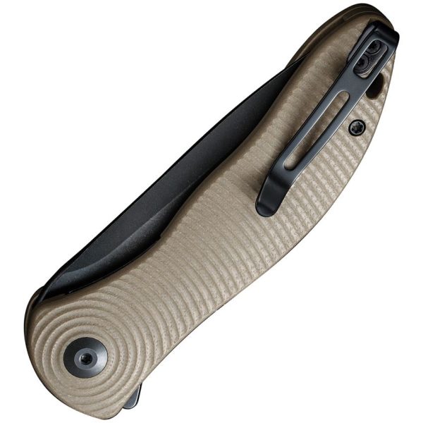 Civivi Synergy3 Linerlock - Nitro V Drop Point Tan