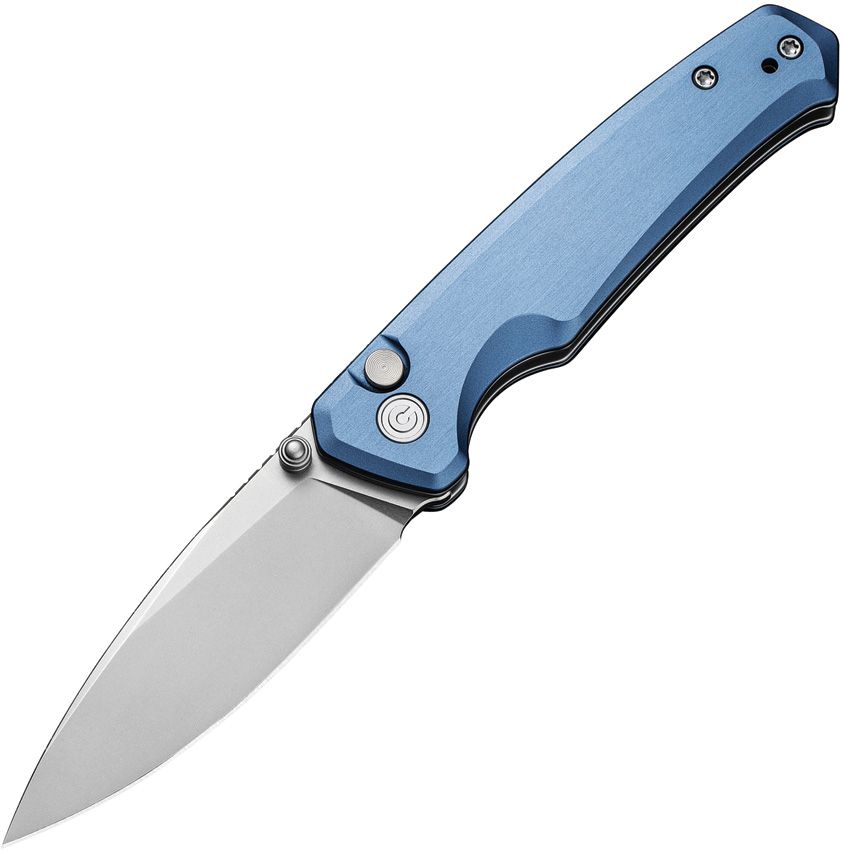 Civivi Altus Button Lock Folding Knife 3" Nitro V Blue