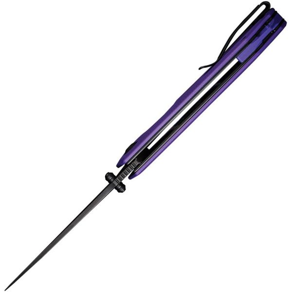 CIVC2023D_add_02.jpg Civivi Brazen Linerlock D2 Tanto - Purple G10