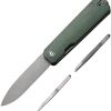 Civivi Sendy Linerlock Nitro V - Green Micarta