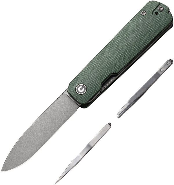 Civivi Sendy Linerlock Nitro V - Green Micarta