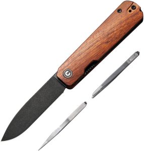 Civivi Sendy Linerlock Nitro V - Brown Wood